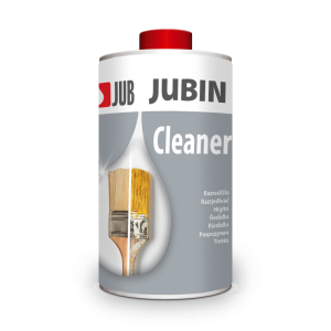 JUBIN Cleaner - za razređivanje emajla i lazura na uljanoj osnovi, kao i za odmašćivanje metalnih površina i pranje pribora.